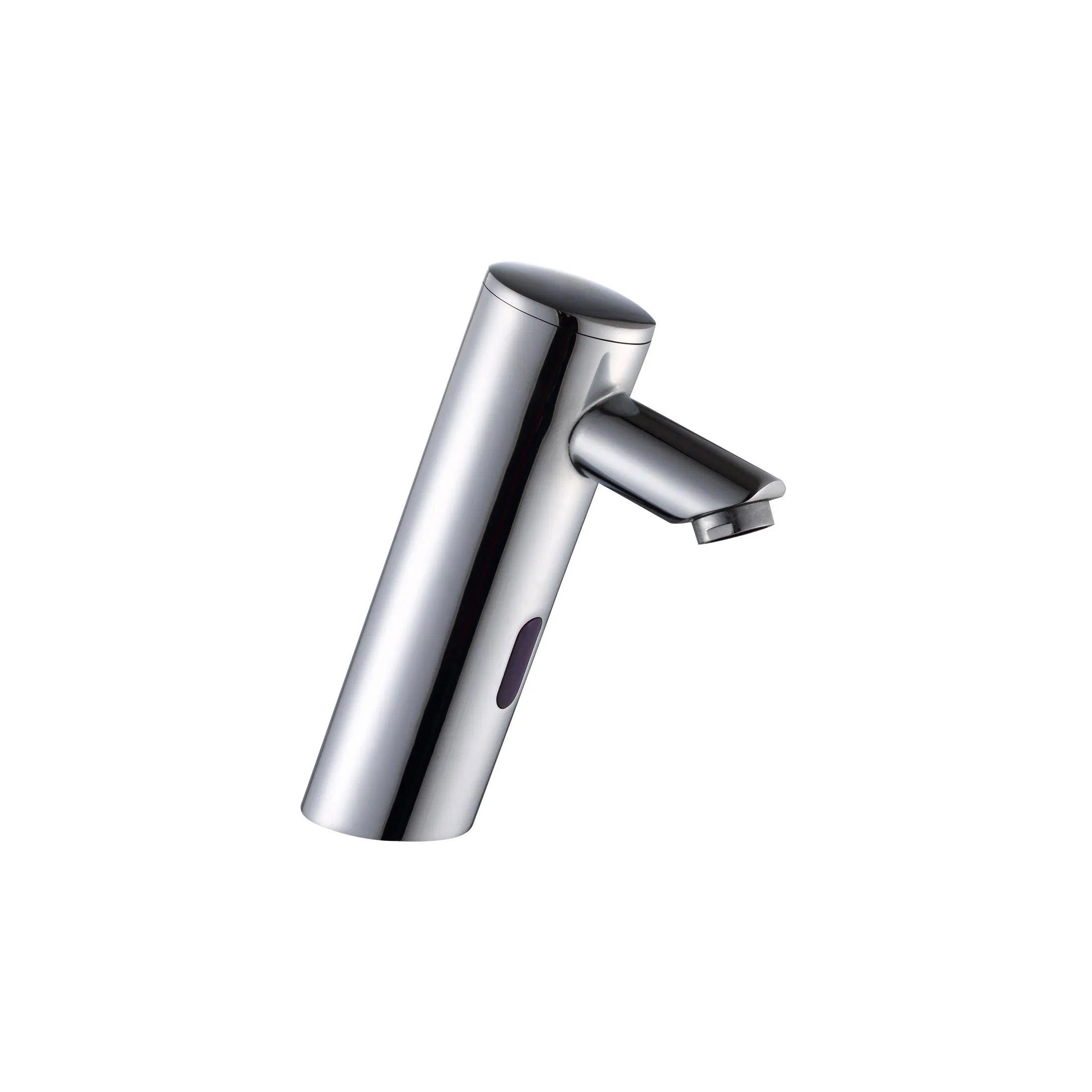 Chrome Smart Sensor Basin Faucet for Bathroom. Touchless Cold Hot Water Mixer Tap. Battery Powered Touch Free Infrared Sink Taps