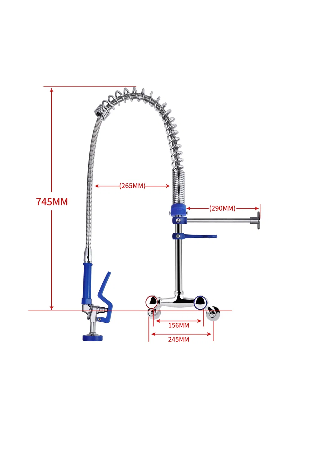Commercial Kitchen Faucet Details