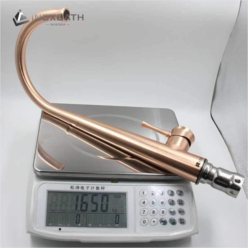 Luxury Design Commercial Antique Kitchen Mixer Sink Tap Gold Kitchen Faucet