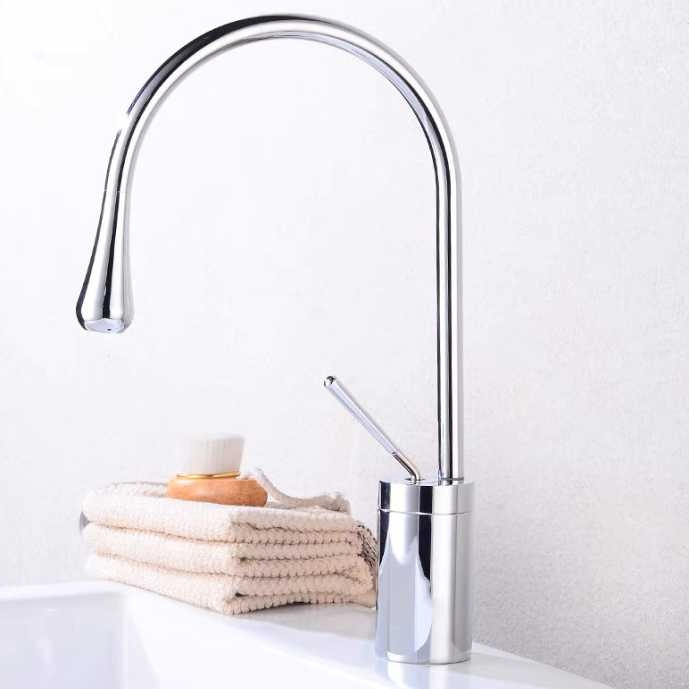 High Arc Commercial Style Kitchen Faucet