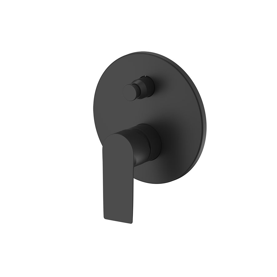 Contemporary Popular Design Matte Black Hot Cold Water Solid Brass Short Basin Water Faucets Single Handle Competitive Price