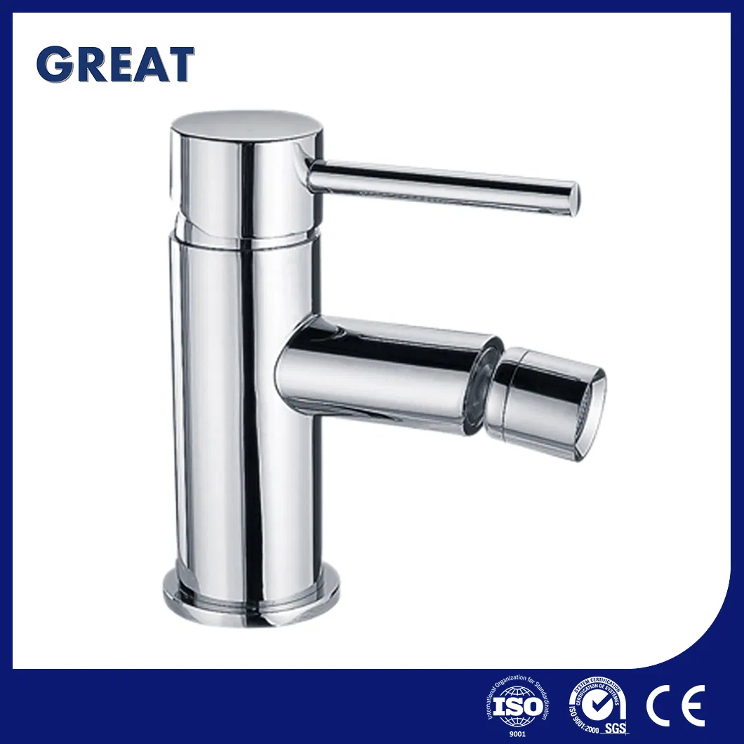 Great Toilet Bidet Health Faucets Supplier High-Quality Best Bidet Faucet Gl4107m40 Chrome Single Lever Bidet Faucet Satin Nickel Vertical Spray Bidet Faucet