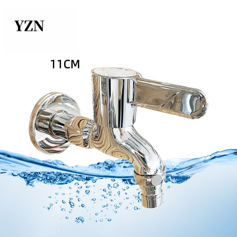 Durable and Minimalist Wall-Mounted Single Cold Water Faucet