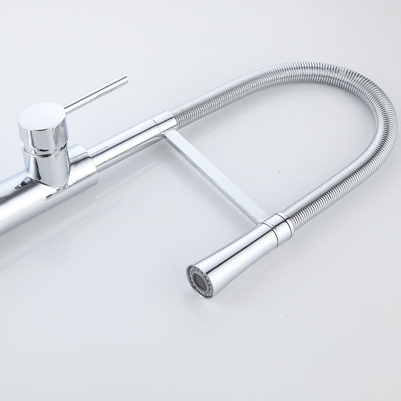 Kitchen Mixer Tap 360 Rotation Water Crane for Kitchen Single Handle Mixer Tap Matte Black Kitchen Faucet