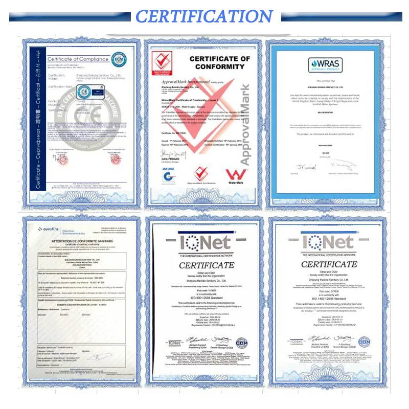 Certificates
