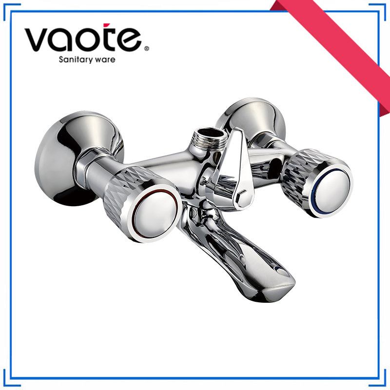 Distributor New Bridge Design Double Handle Kitchen Sink Faucet (VT60306)