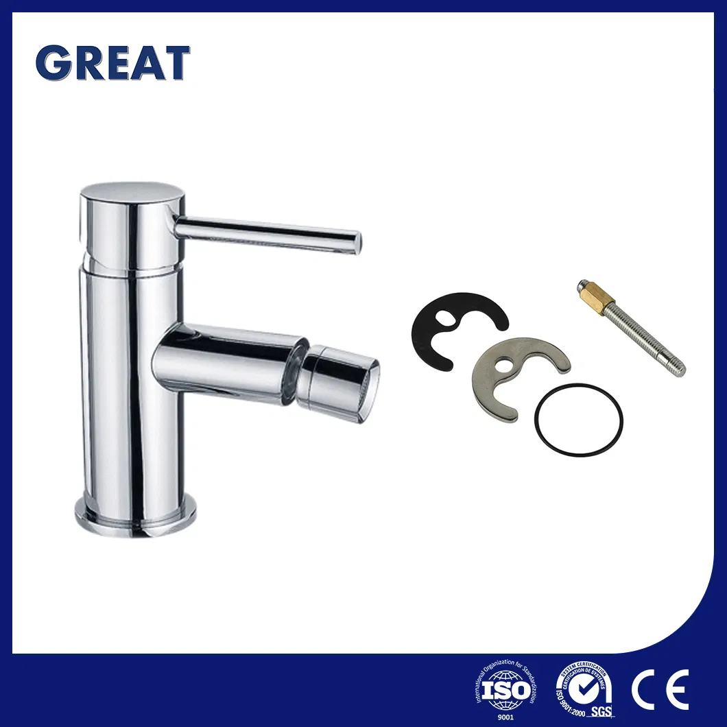 Great Toilet Bidet Health Faucets Supplier High-Quality Best Bidet Faucet Gl4107m40 Chrome Single Lever Bidet Faucet Satin Nickel Vertical Spray Bidet Faucet