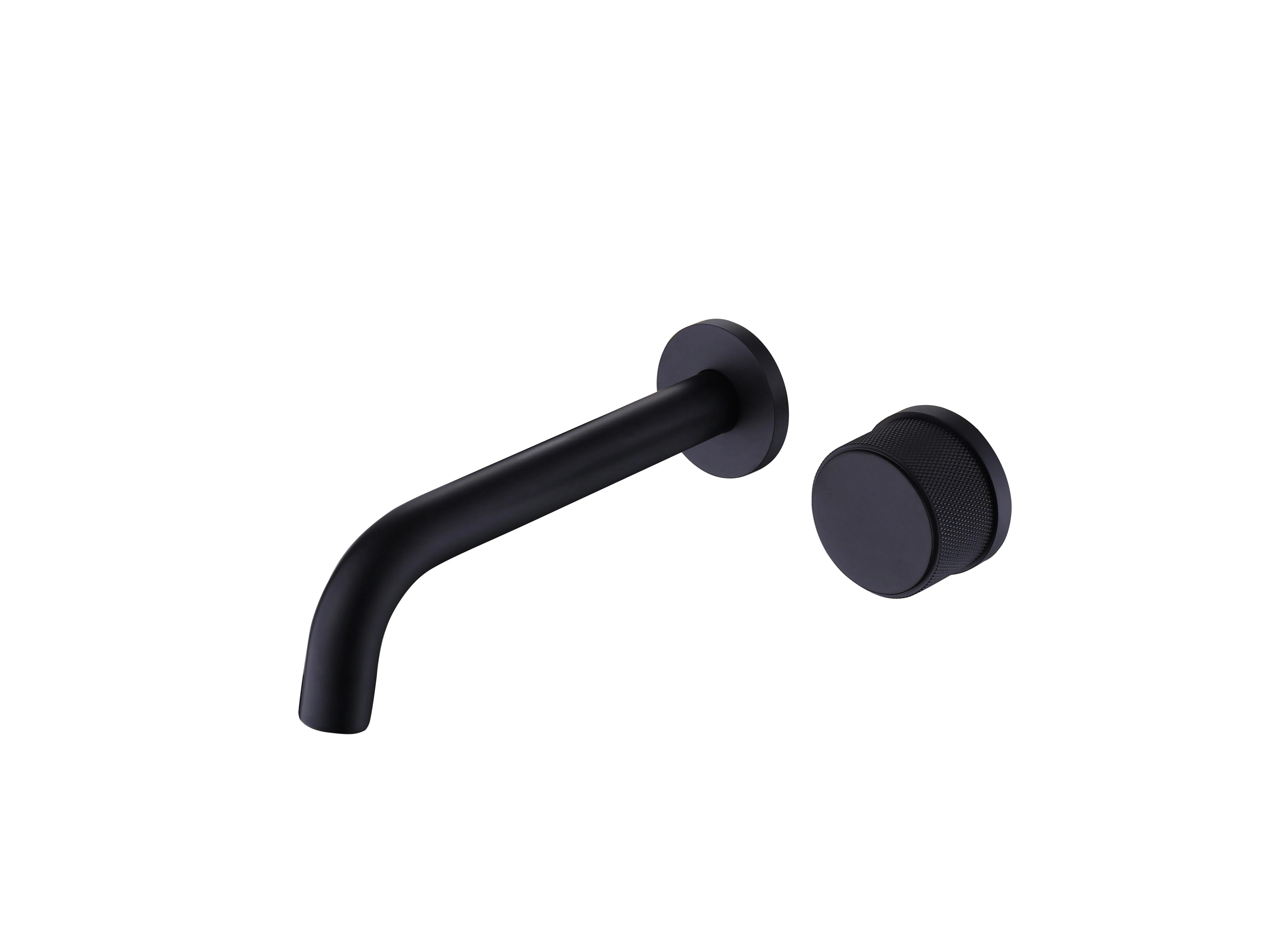 Brass Bathroom Basin Faucet Wall Mounted Modern Brass Bath Faucet