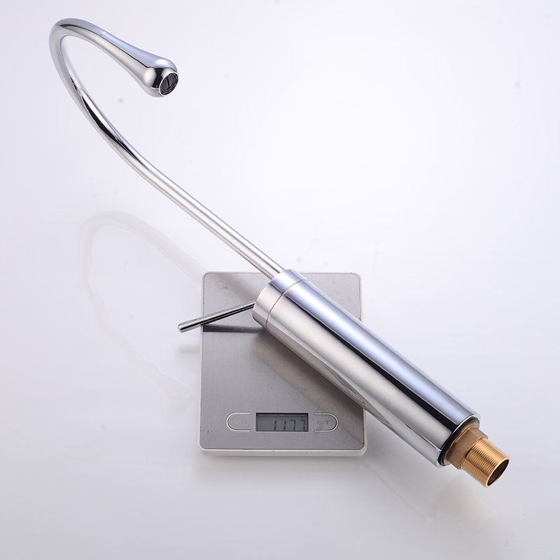 Morden Black Faucet Tap Bathroom Sink Faucet Single Handle Hole Deck Mounted Wash Hot Cold Mixer Tap Wash Basin Mixer