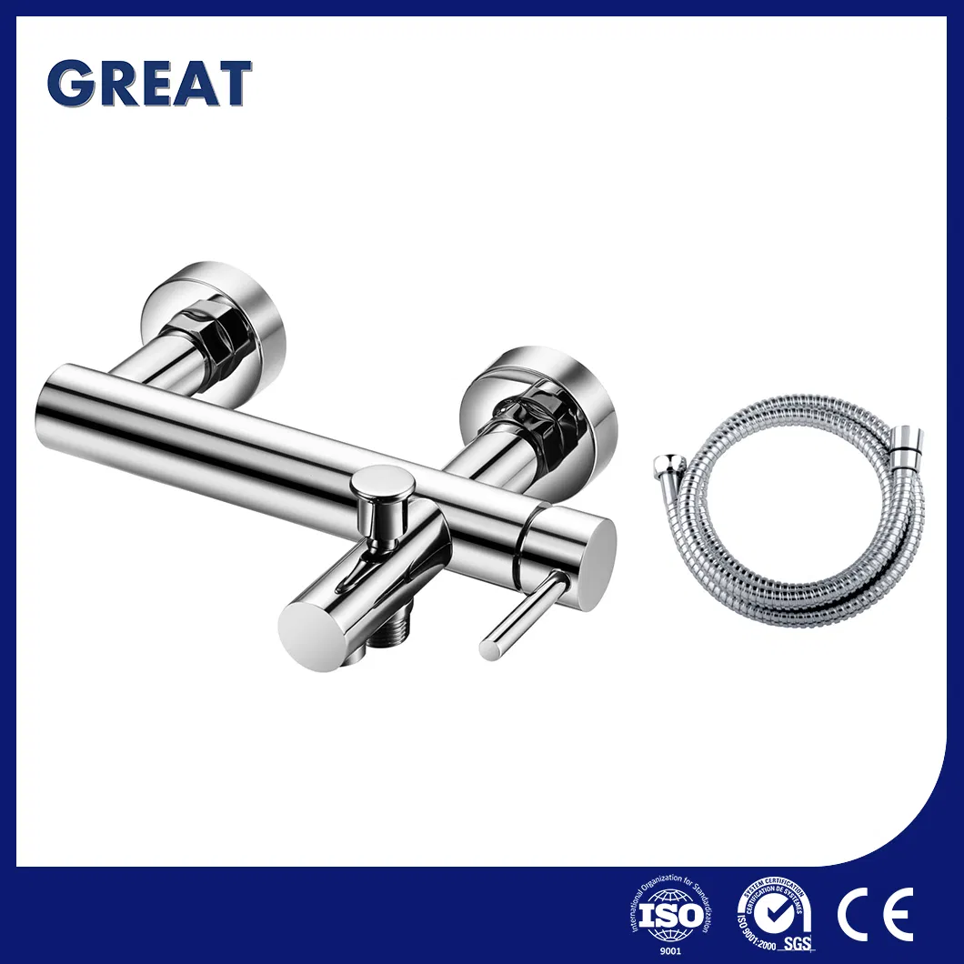 Great Black Matte Bathroom Faucet Factory Rain Shower Bathtub Faucets Gl32103A321 Single Lever Bath Faucet Features Auto-Resetting Diverter Modern Bath Faucets