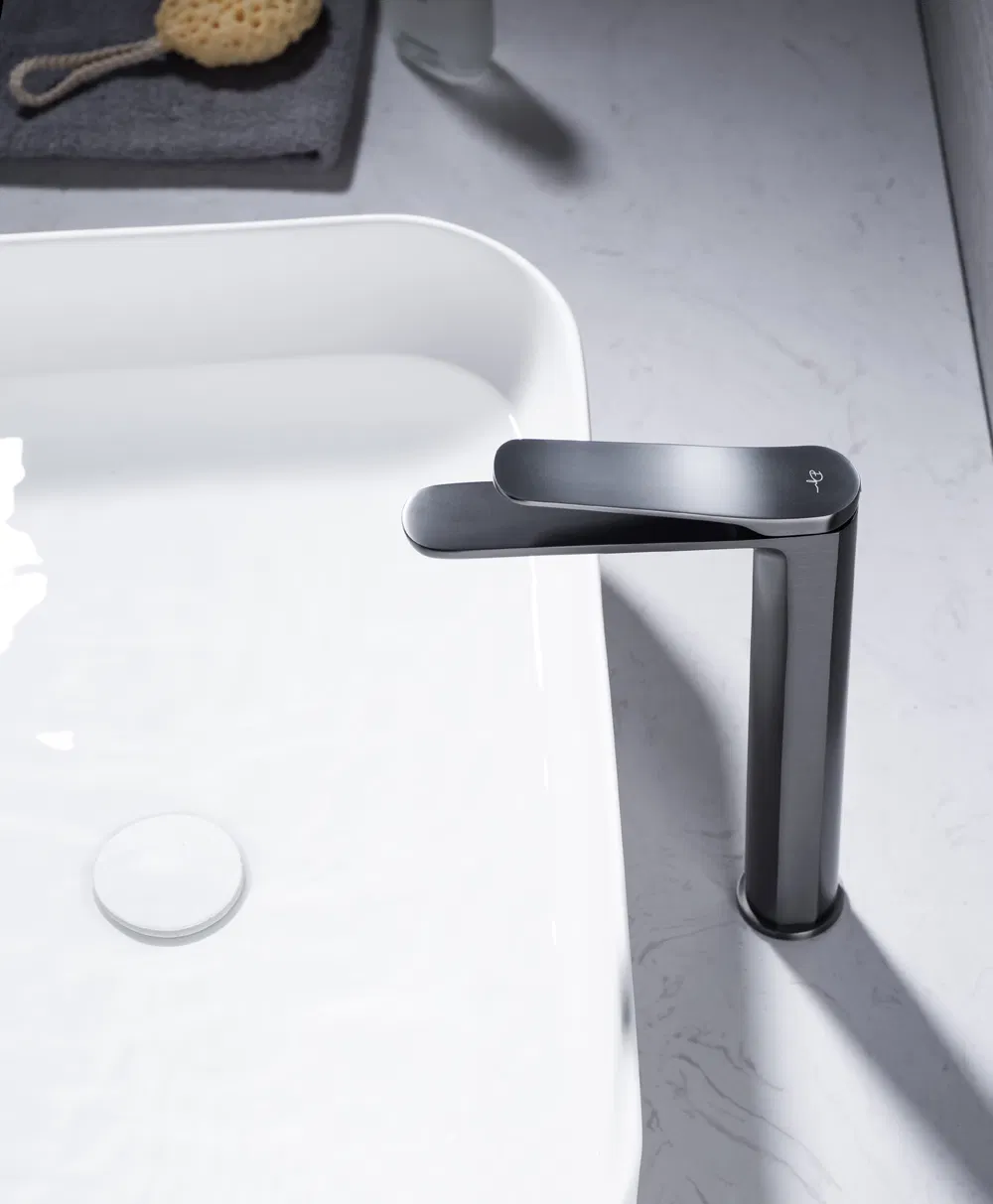 Bathroom Sink Faucets Single Lever Basin Taps Deck Mounted Bath Mixer