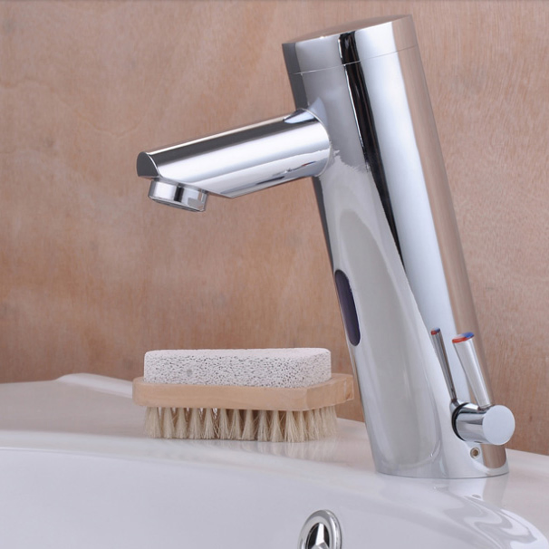 Best Brass Bathroom Hand Free Touchless Electronic Infrared Automatic Sensor Faucet