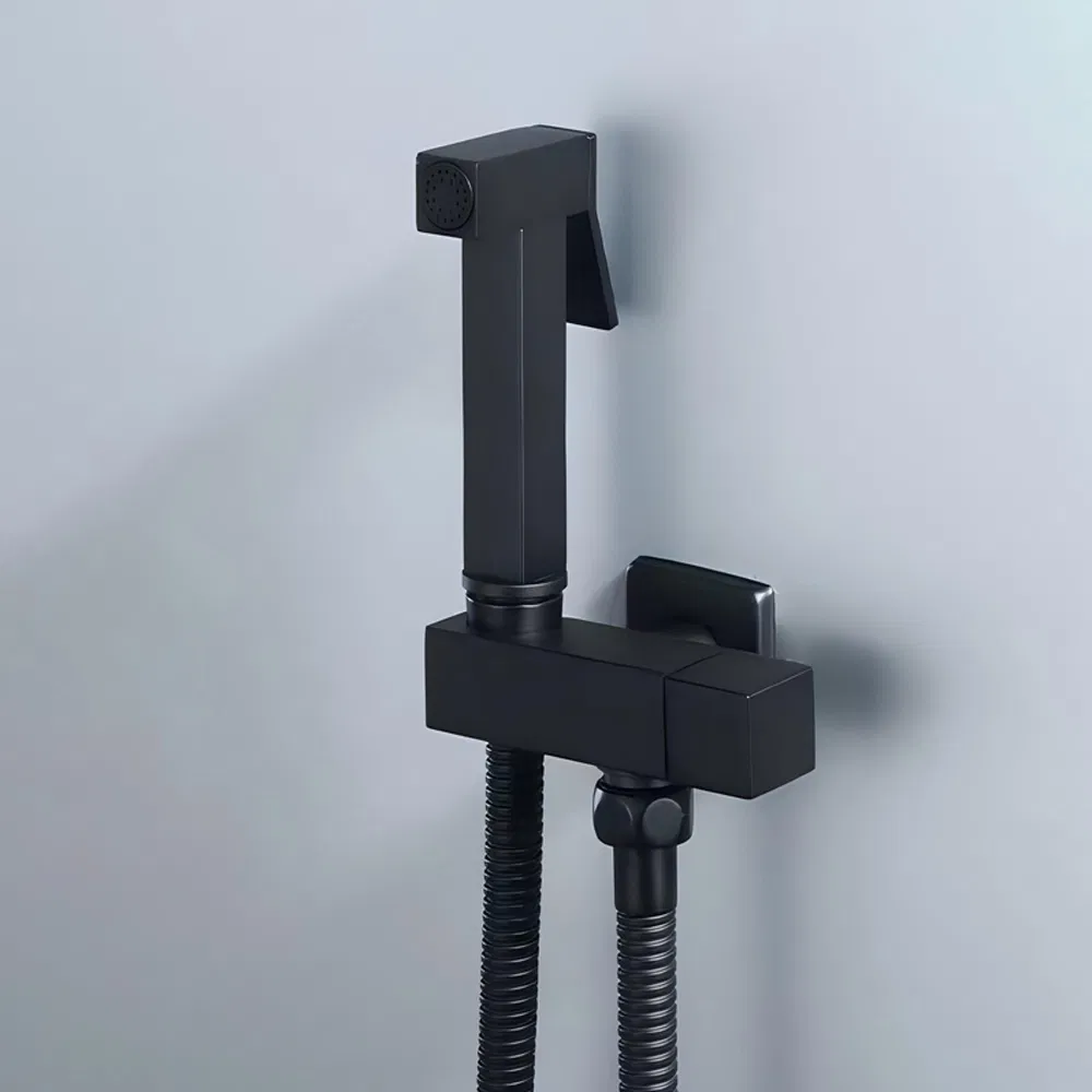 Bathroom Brass Portable Hand Spray Attachment Sprayer Toilet Bidet Faucet Bathroom Bidet Faucet