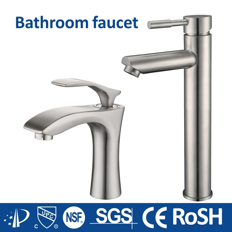 Factory High Quality Water Tap Basin Sink Faucet Stainless Steel Cold Hot Sink Single Lever 360 Rotating Kitchen Faucet with Pull out Sprayer Mixer