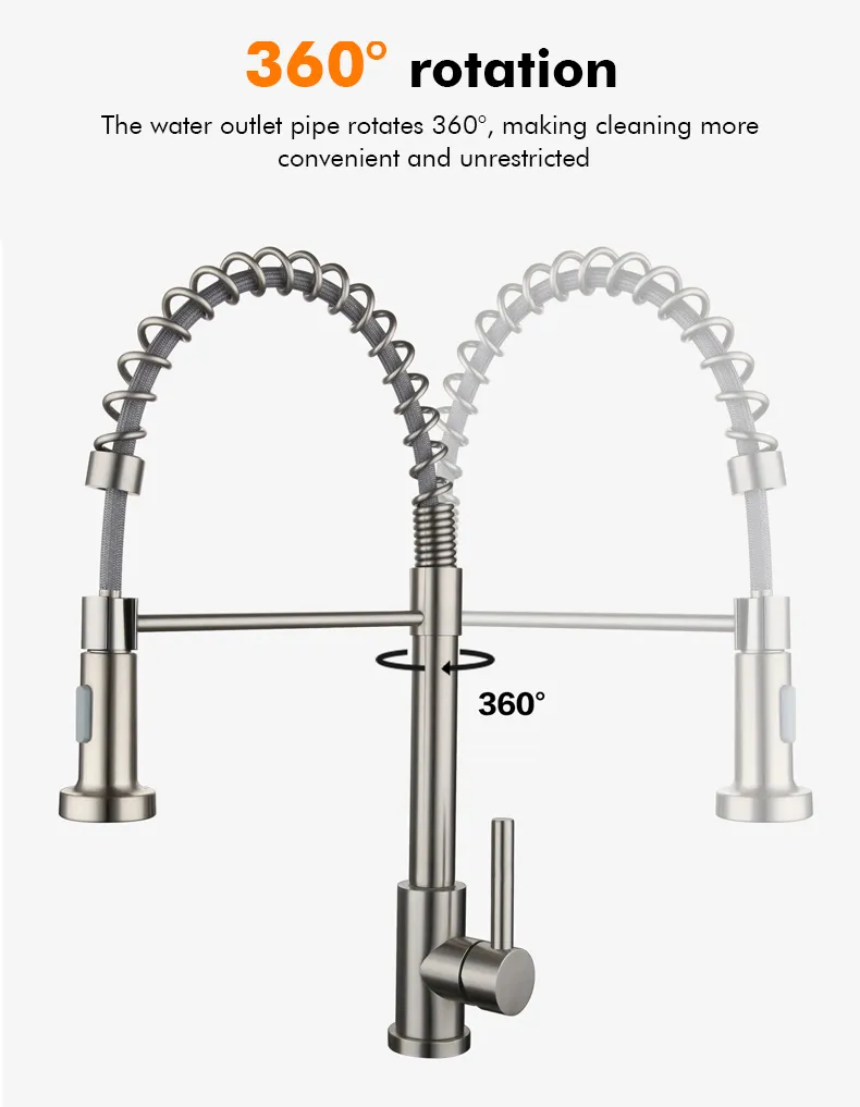 Pull out Spray Faucet