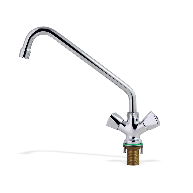 Stylish Double Handle Kitchen Pot Filler Faucet for Contemporary Homes