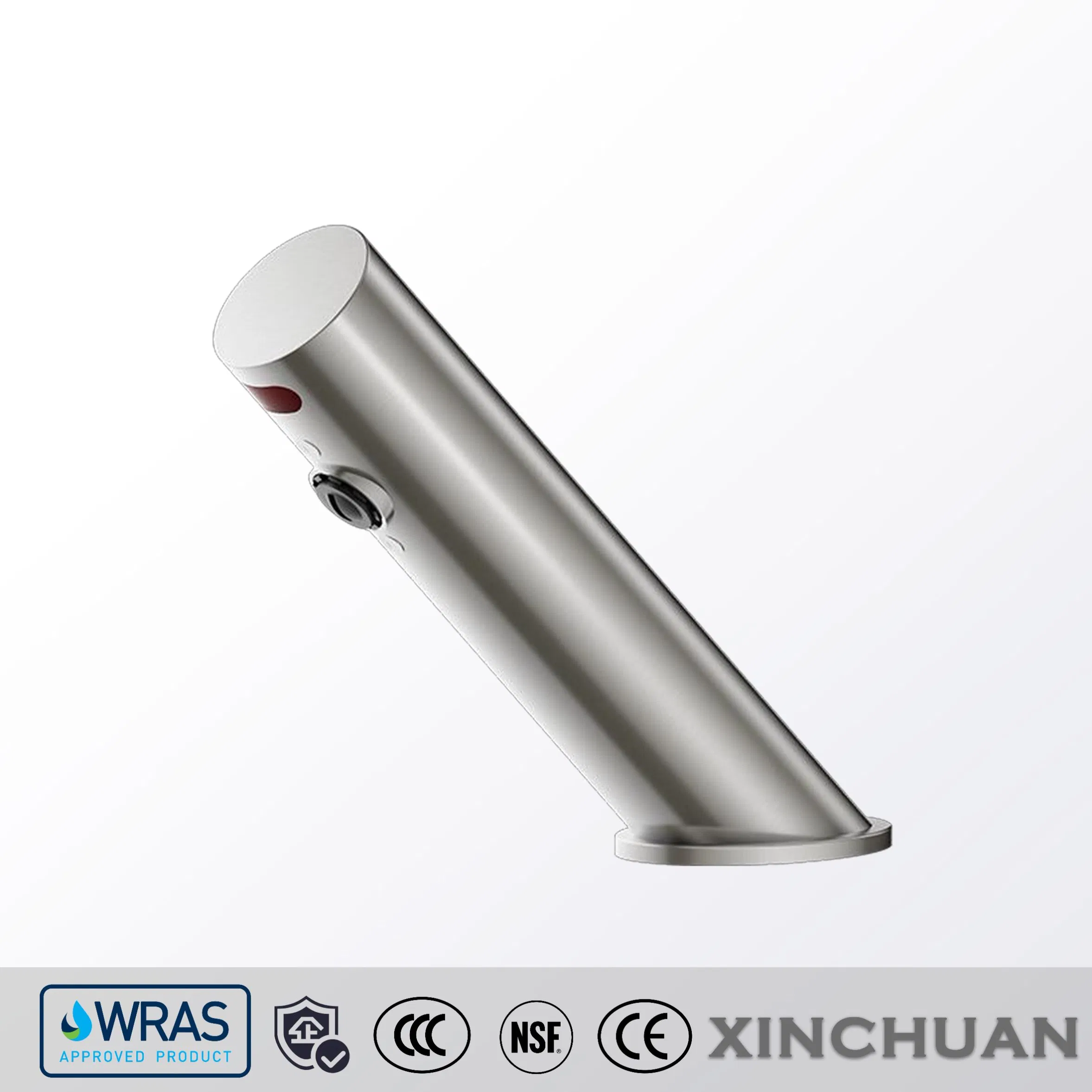 Brass Sensor Faucet Automatic Basin Faucet Foaming Soap Dispenser Brushed Nickel Finish Brass