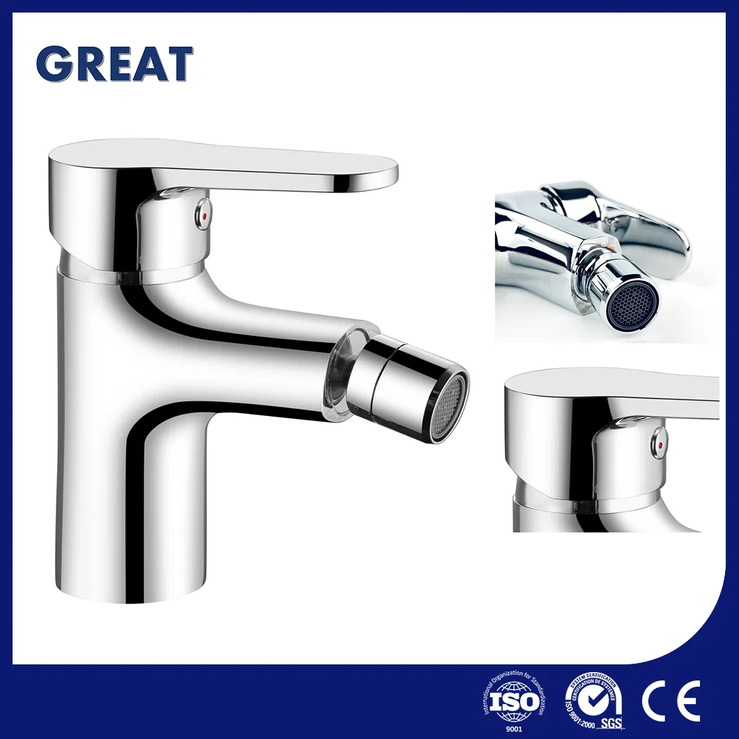 Great Spray Hot and Cold Bidet Faucet Suppliers Bidet Toilet Tap Gl6407A64 Chrome Single Lever Bidet Faucet China Washerless Cartridge Bidet Faucet for Toilet