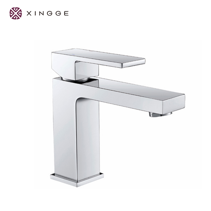 Premium Brushed Nickel Deck Mounted Shower Basin Faucet