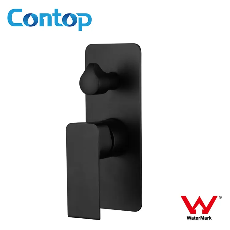 Matte Black Shower Mixer Faucet