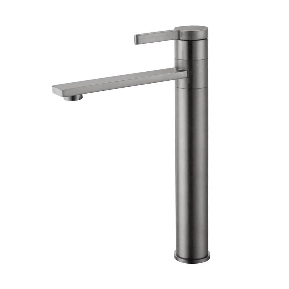 Wall Mounted Brushed Gold Double Holes Bathroom Basin Wash Taps Mixer Brass Concealed Faucet