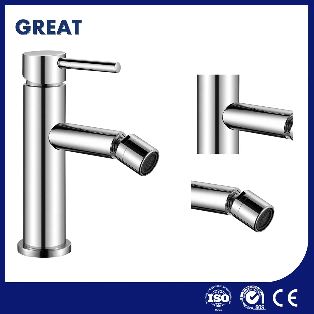 Great Toilet Bidet Faucets Suppliers China 3 Hole Bidet Taps Gl32107A321 Chrome Single Lever Bidet Faucet Easy-to-Clean Horizontal Spray Bidet Faucet
