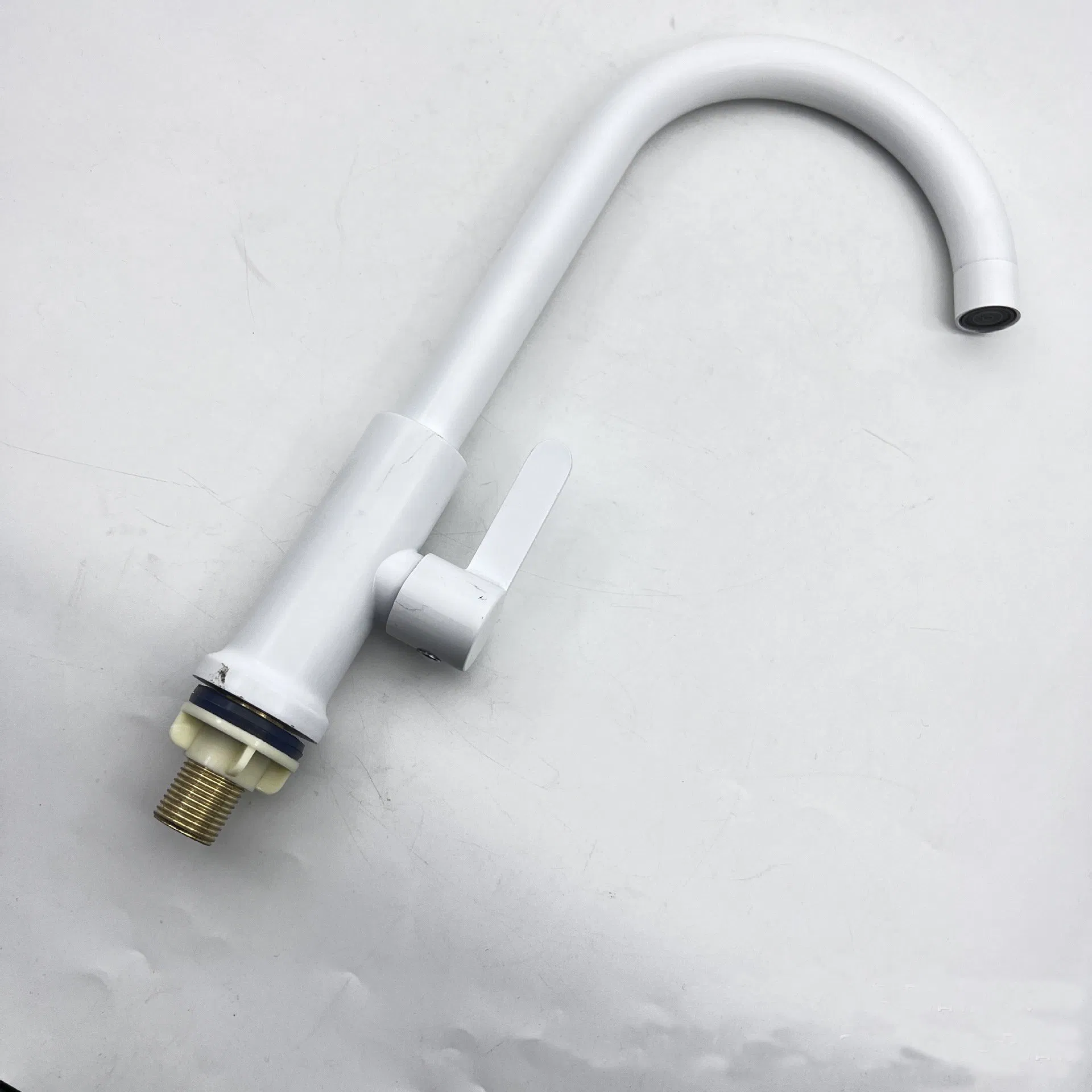 Single Hole Pull out Spout Kitchen Sink Mixer Tap Stream Sprayer Head Chrome/Black Mixer Tap Brushed Nickel Kitchen Faucet