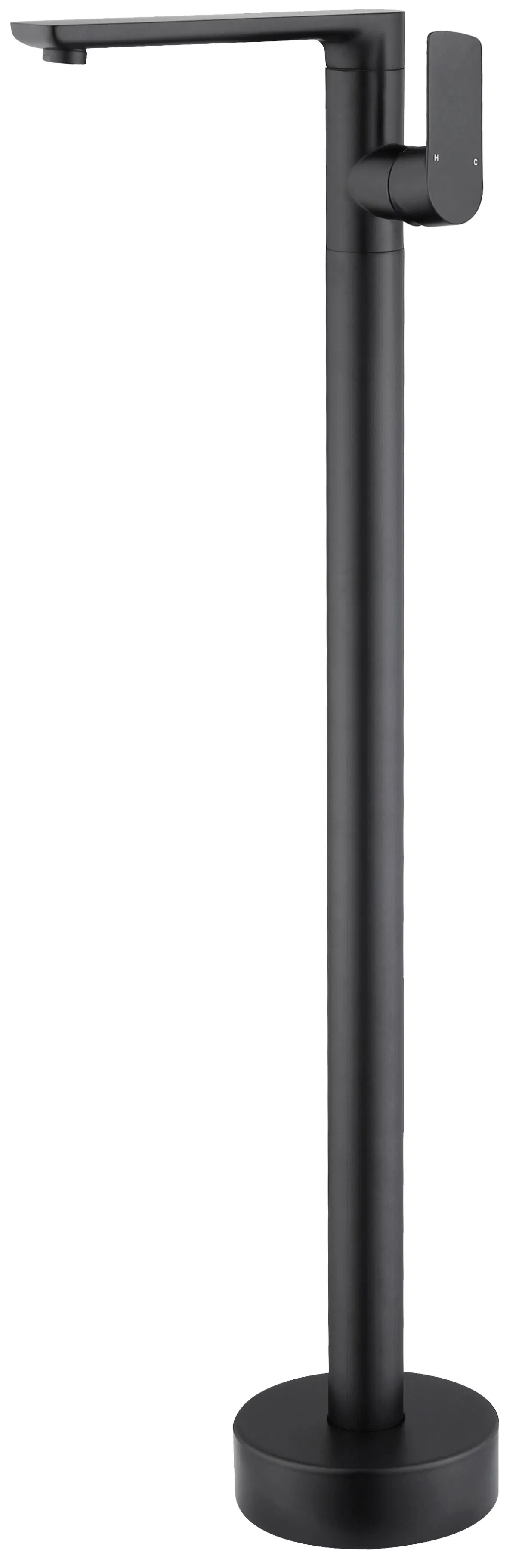 Bathrooms Floor Mounted Bathtub Mixer, Freestanding Bathtub Brass Faucet