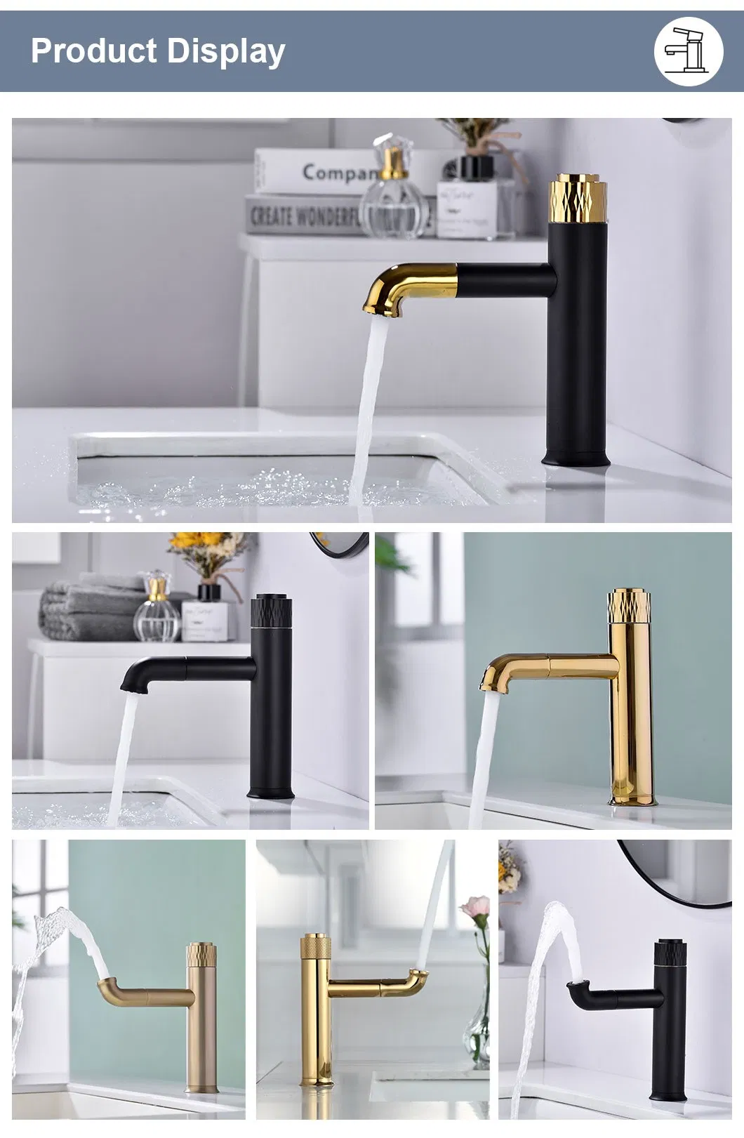 Bathroom Basin Faucet Detail 1