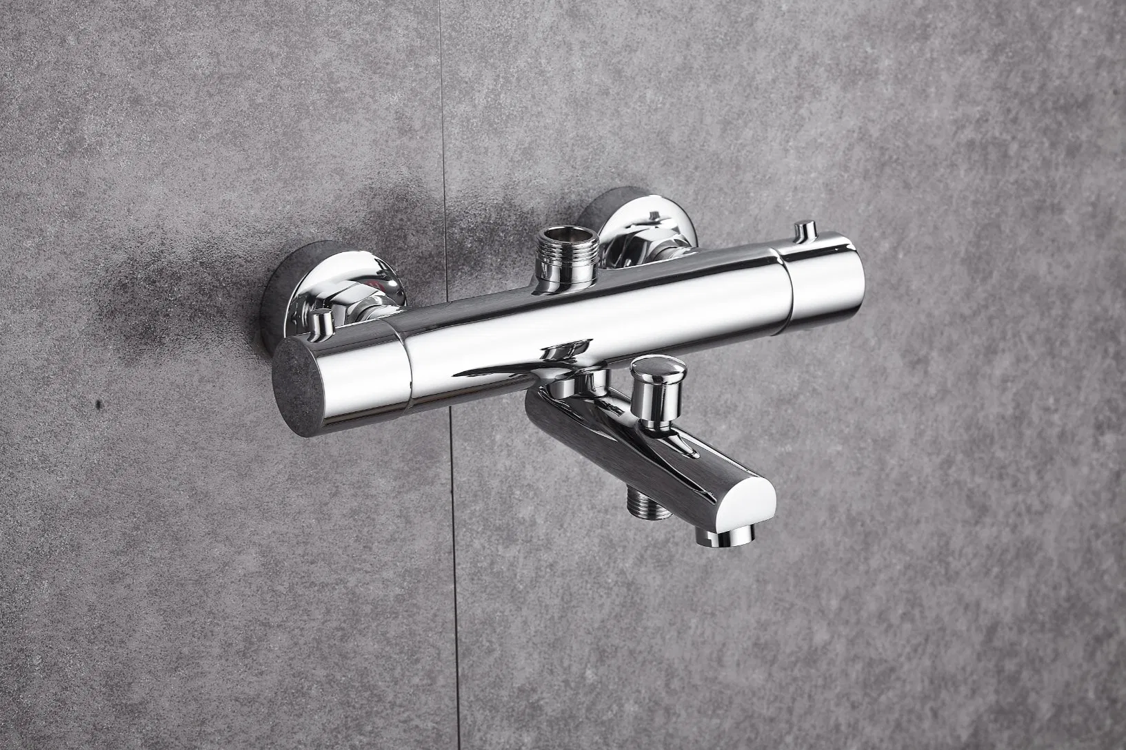 The Popular Design of Beautiful Brass Polished Thermostatic Shower Valve