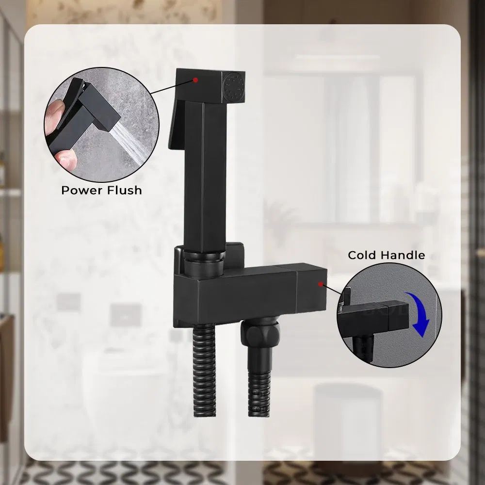 Bathroom Brass Portable Hand Spray Attachment Sprayer Toilet Bidet Faucet Bathroom Bidet Faucet