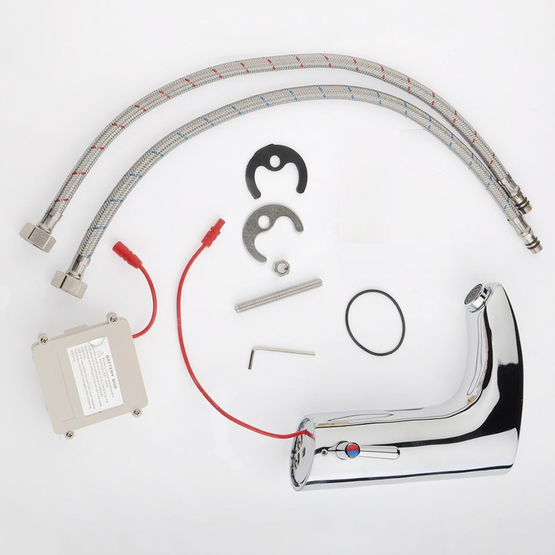 Automatic Taps Automatic Infrared Sensor Cold and Hot Water Tap Smart Touchless Sink Faucet