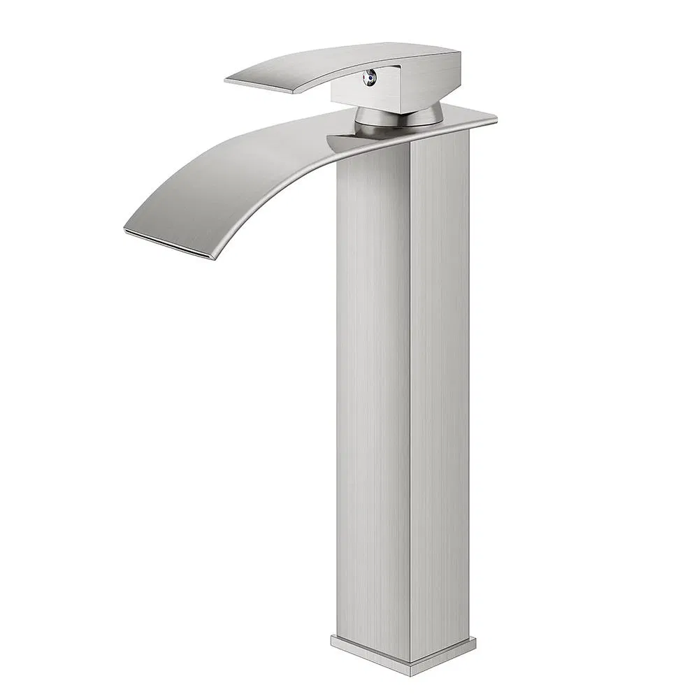 Deck Mounted Black Hot Cold Water Washroom Lavatory Bathroom Basin Mixer