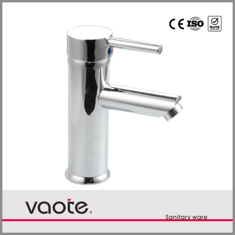 Single Lever Deck Mounted Ceramic Cartridge Basin Faucet/Mixer