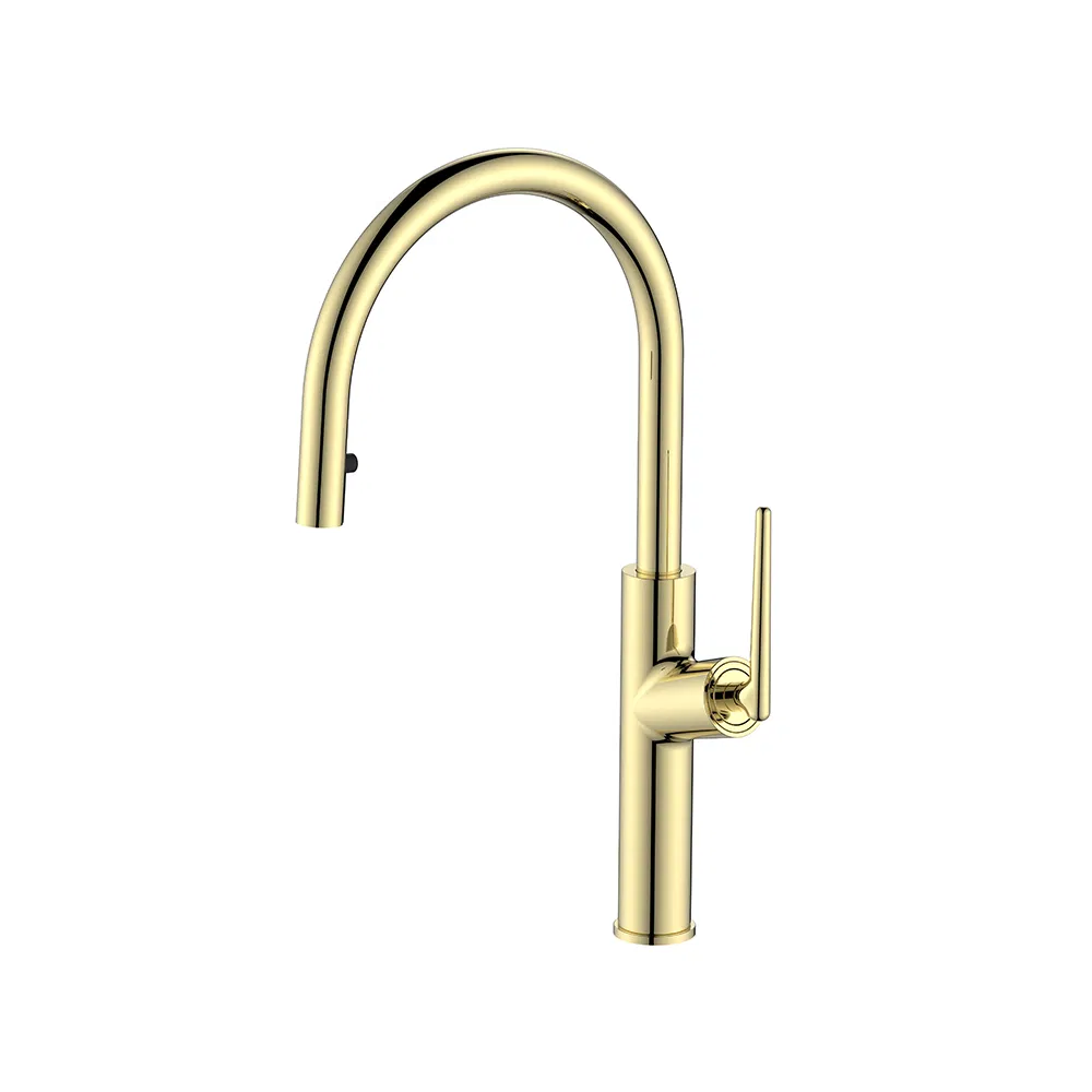 Wholesale Matte Black Modern Kitchen Sink Faucets Household Pull out Spring Kitchen Faucet