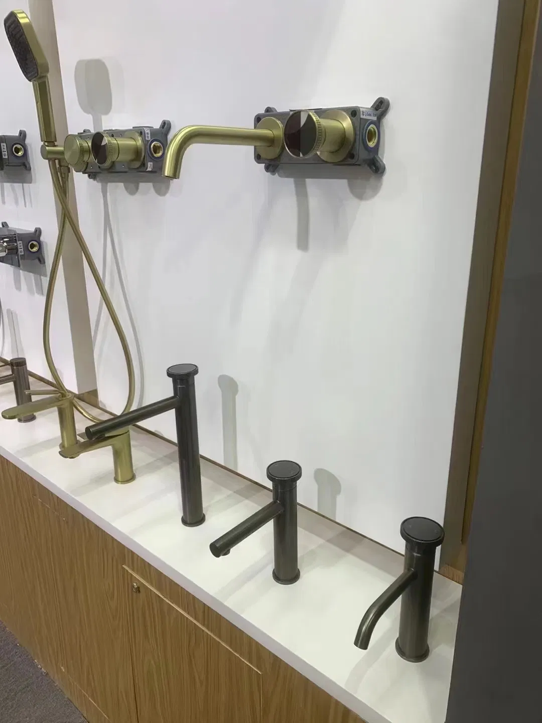 Brass Kitchen Pot Filler Folding Faucet Double Joint Swing Arm Sink Faucet