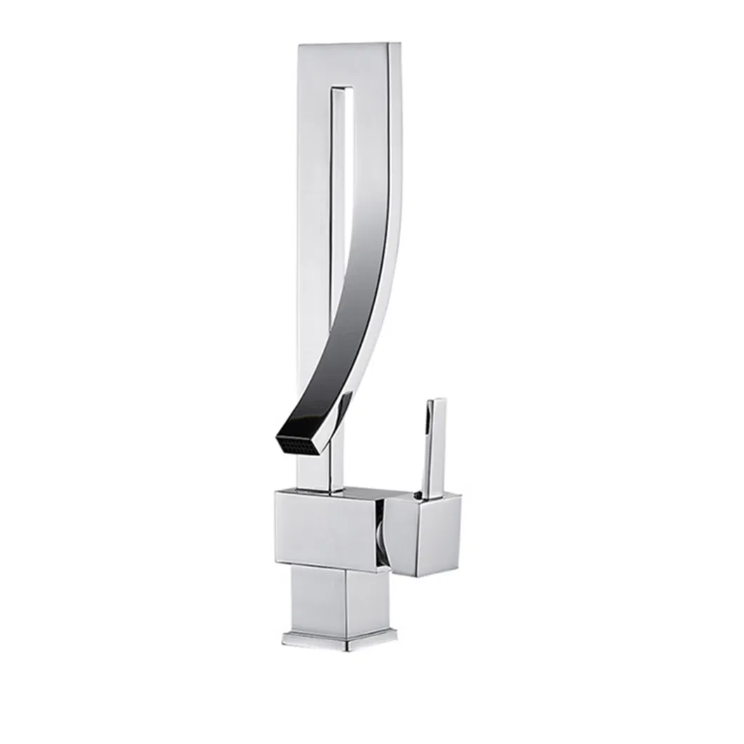 Stylish Deck Mounted Basin Mixer for Contemporary Bathrooms