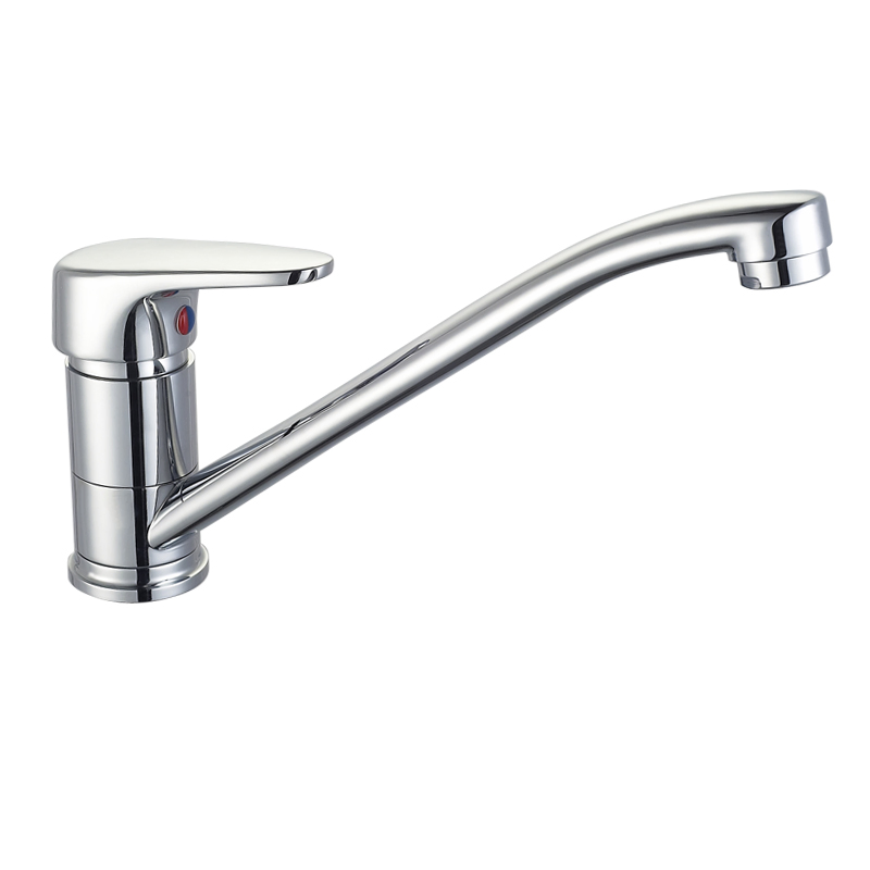 Deck Mounted 2 Holes Single Lever Wash Basin Mixer