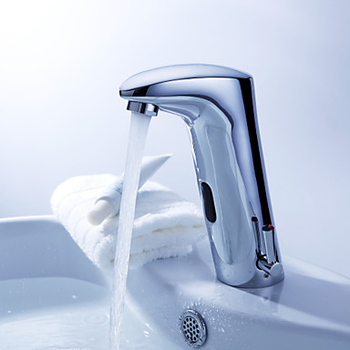 Best Brass Bathroom Hand Free Touchless Electronic Infrared Automatic Sensor Faucet