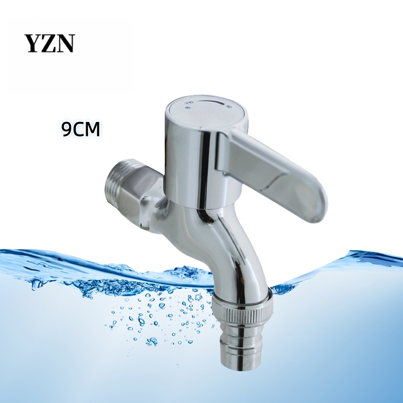 Durable and Minimalist Wall-Mounted Single Cold Water Faucet