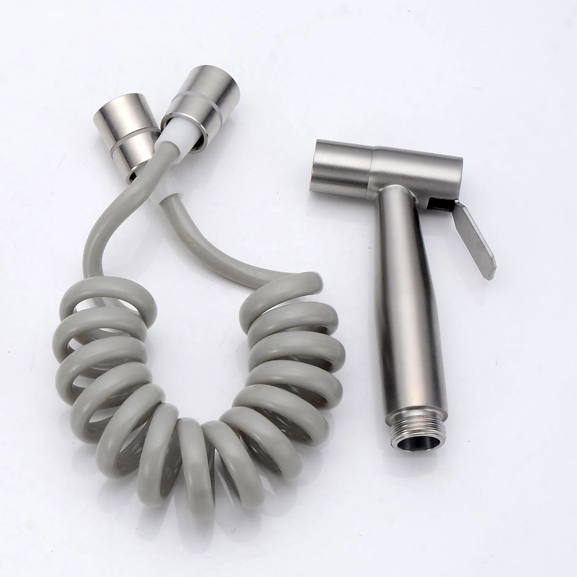 Stainless Steel 304 Spray Set Wall Mount Brushed Nickel Faucet for Toilet