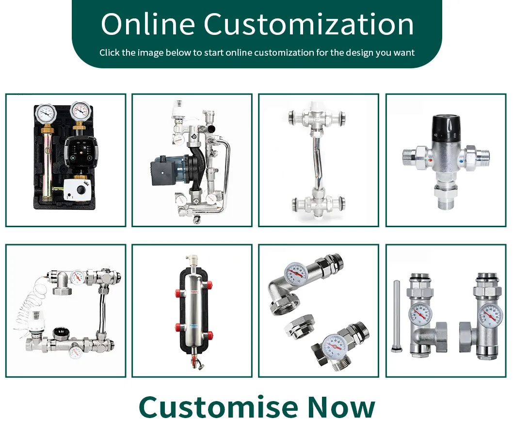 Thermostatic Shower Mixing Valve Customization