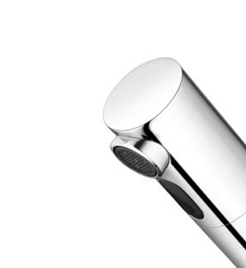 3u Touchless Sensor Mixer Taps Brushed Nickel Automatic Faucet