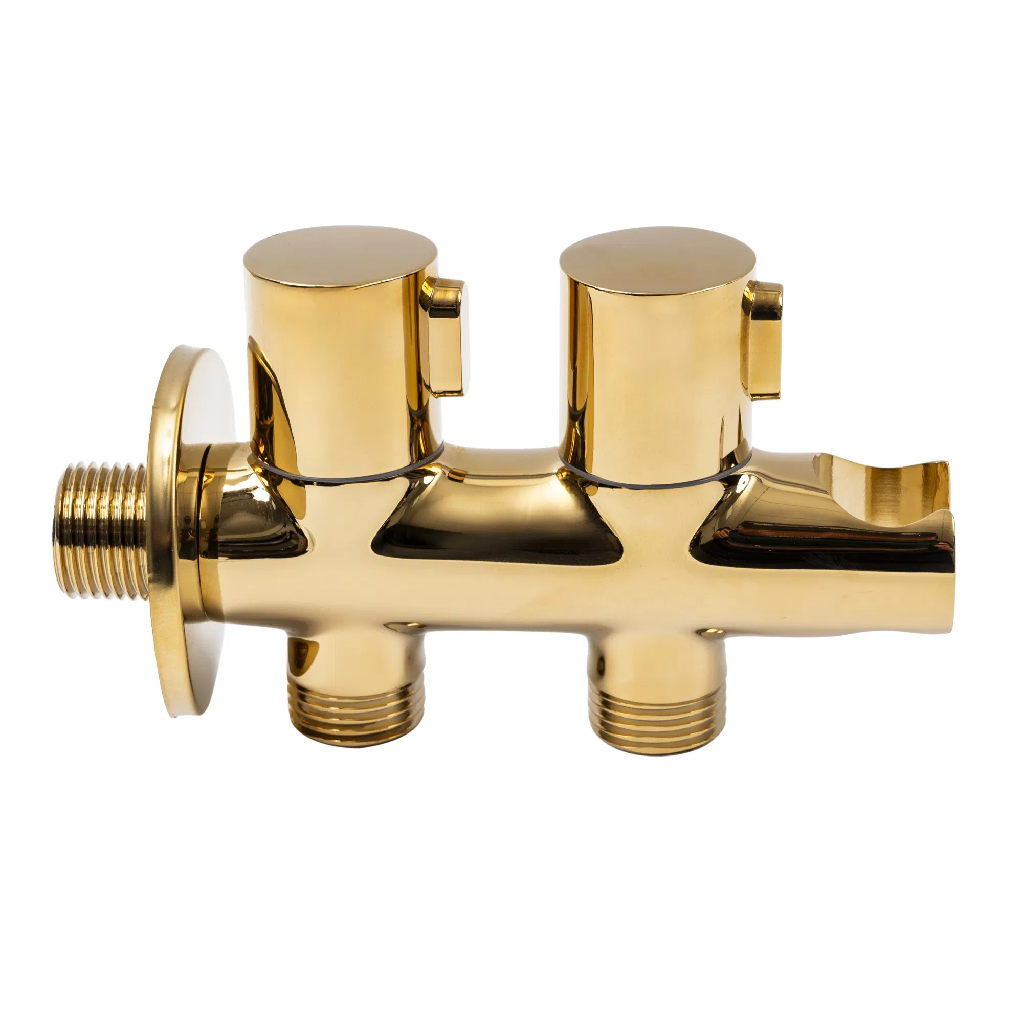 Wall Mounted Toilet Handheld Sprayer Faucet Shut off Hand Spray Bidet Faucet