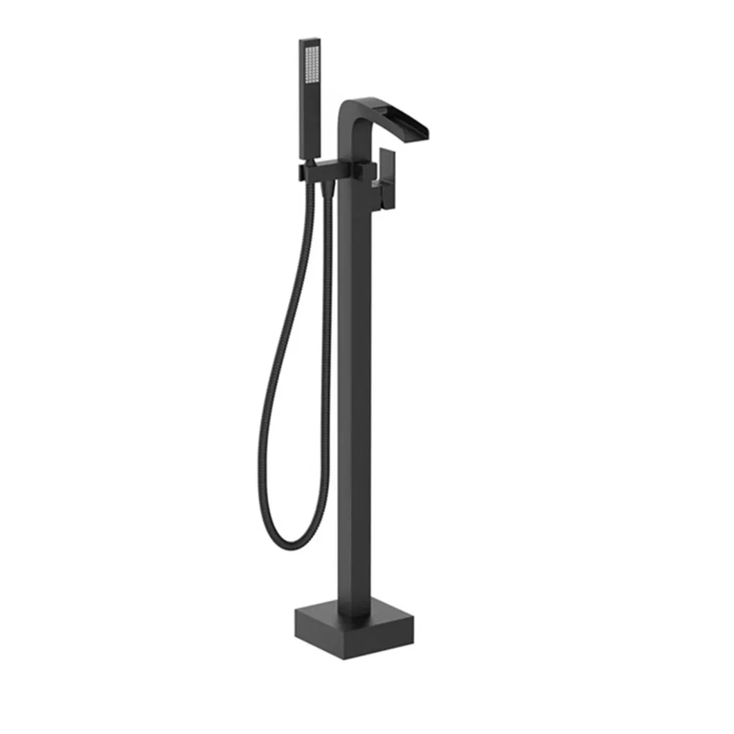 Modern Freestanding Bathtub Faucet with Elegant Design and Stylish Finish