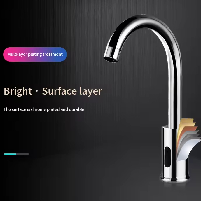 in Stock Bulk Wholesale Sensor Faucet Automatic Inductive Faucets Touchless Bathroom Taps