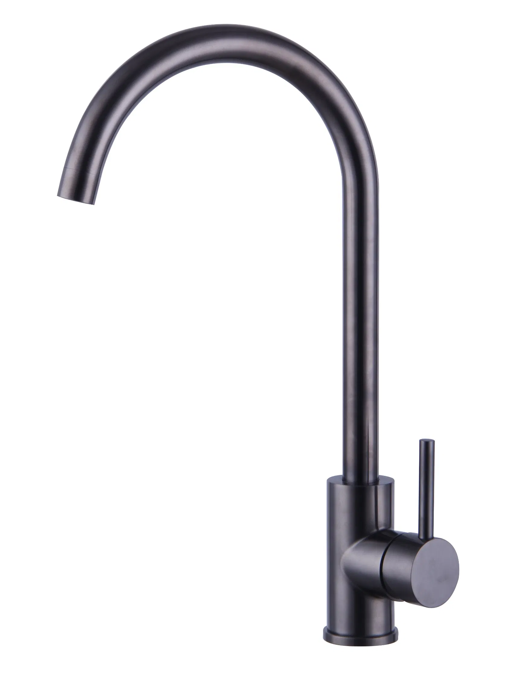 Modern Design Classical Styles Brushed Nickel SUS304 Stainless Steel Kitchen Faucet