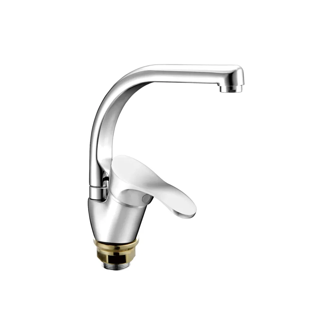 Modern Brass Bridge Single Handle Kitchen Faucet Mixer