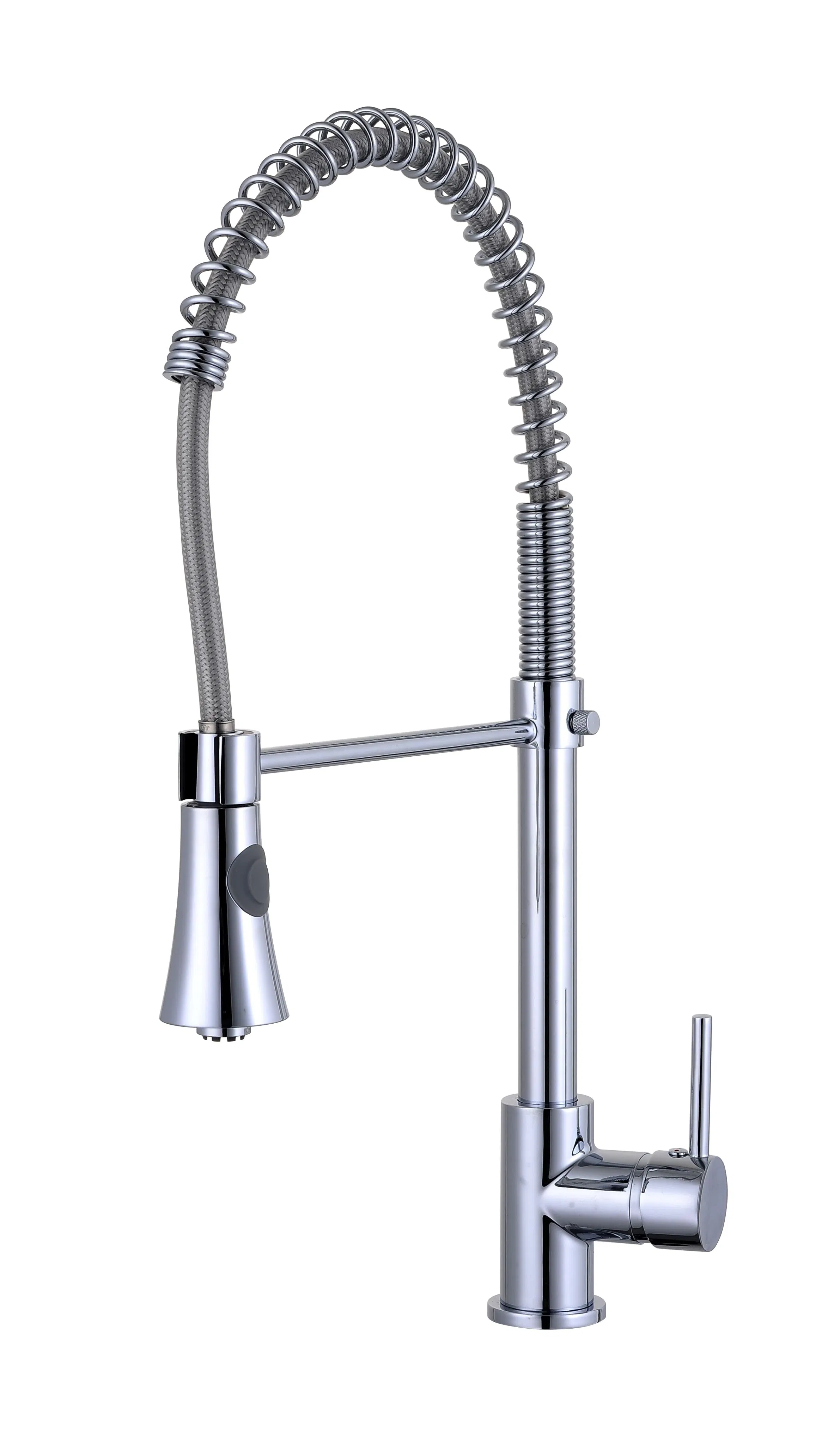 Sanitary Ware Spring Pull out Shower Water Tap Kitchen Sink Faucet