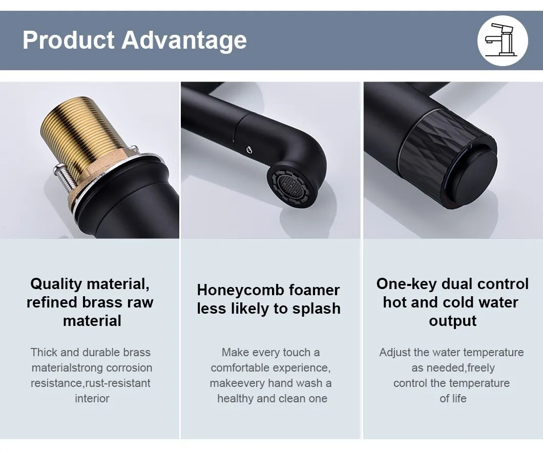 Bathroom Basin Faucet Detail 2